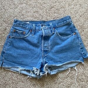 501 Levi Jean Shorts